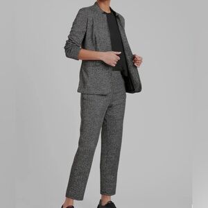 Banana Republic | Gray Tweed Blazer and Pants Set | Size: S Petite